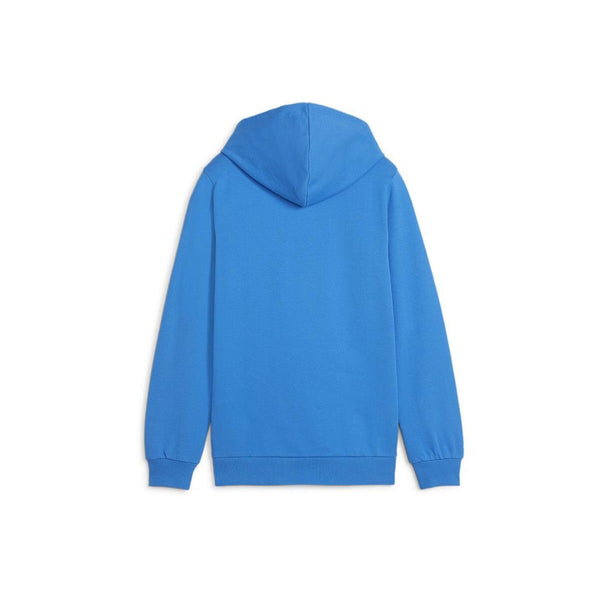 Puma teamGOAL Casuals Hoodie Kinder blau weiß – Bild 10