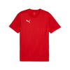 Puma teamFINAL Trainingstrikot Herren rot silber – Bild 1