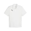 Puma teamGOAL Poloshirt Herren weiß schwarz – Bild 1