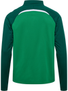Hummel hmlLEAD 2.0 Half Zip - Jelly Bean / Evergreen