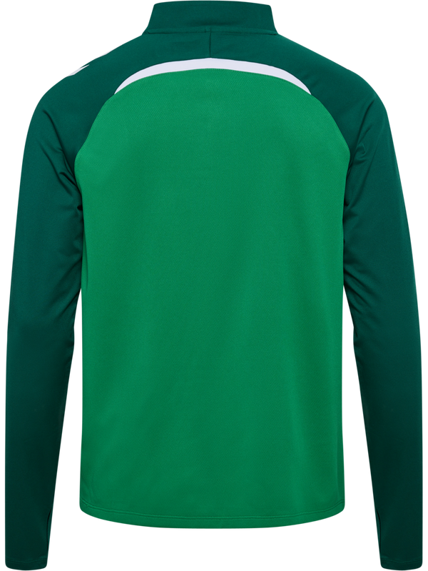 Hummel hmlLEAD 2.0 Half Zip - Jelly Bean / Evergreen