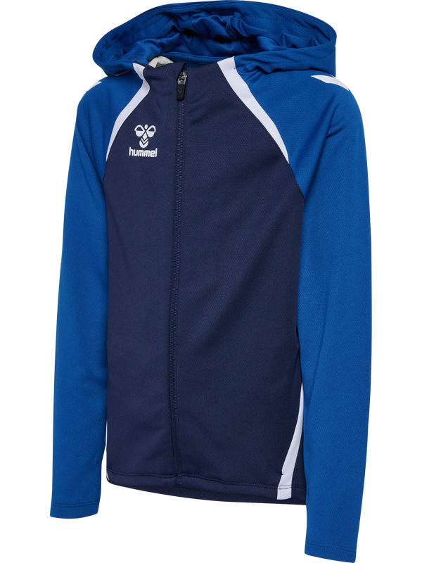 Hummel hmlLEAD 2.0 Zip Hoodie Kids - Marine / Blau