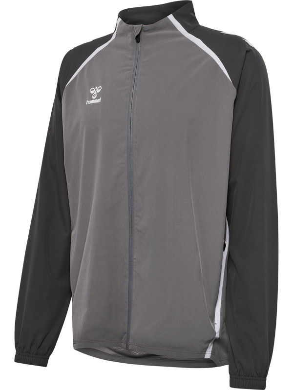 Hummel hmlLEAD 2.0 Woven Jacket - Stahlgrau / Asphalt