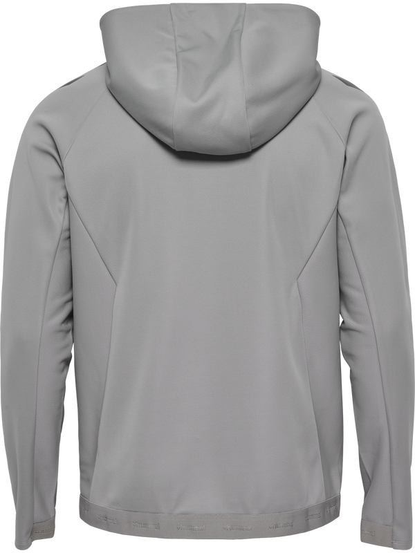 Hummel hmlCIMA 2.0 Zip Hoodie - Hellgrau