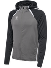 Hummel hmlLEAD 2.0 Zip Hoodie - Stahlgrau / Asphalt