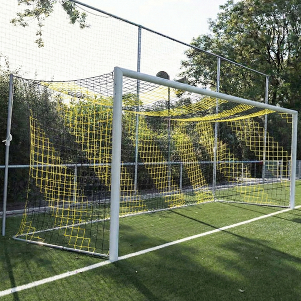 Rombull Tornetze 7,5x2,5 in schwarz/gelb / Auslage: 2x2m (1 Paar) – Bild 2