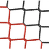 Rombull Tornetze 7,5x2,5 in rot/schwarz / Auslage: 0,80x2m (1 Paar) – Bild 1
