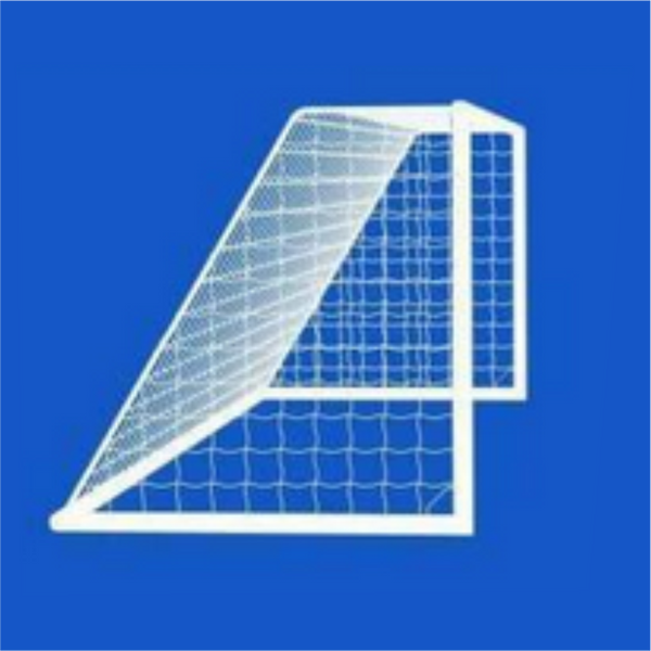 Rombull Tornetze 7,5x2,5 in blau/weiß / Auslage: 0,80x2m (1 Paar) – Bild 2
