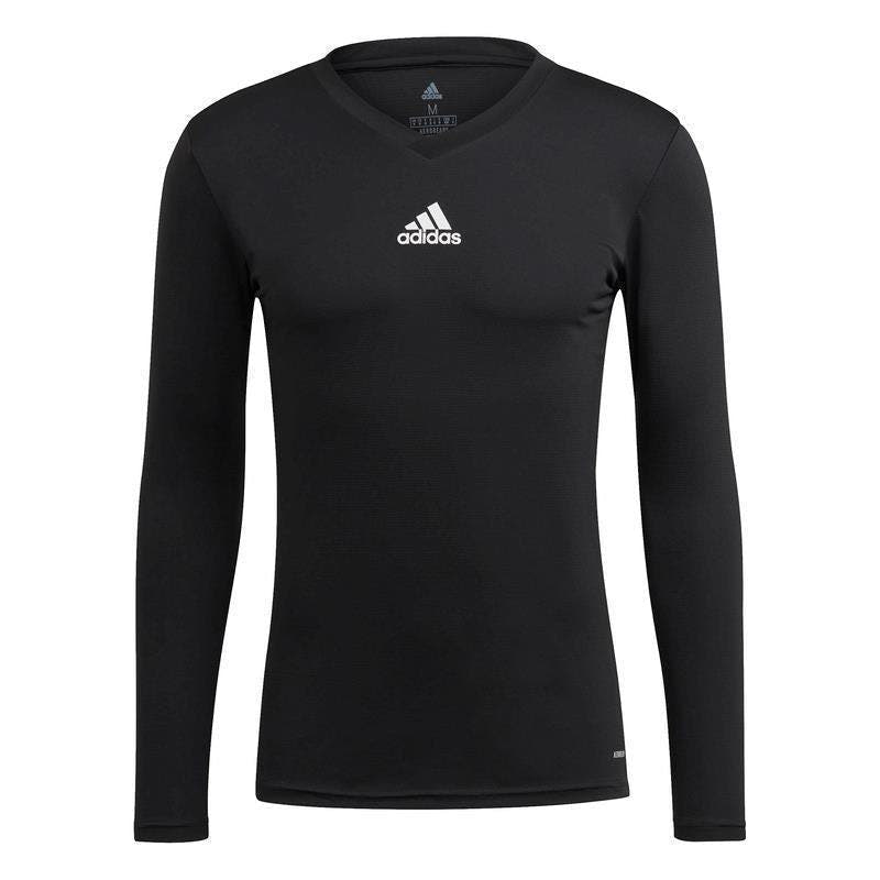 Adidas Team Base Shirt Longsleeve Herren - schwarz 2XL - Teamdealer