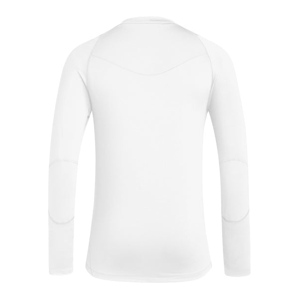 adidas Techfit COLD.RDY Longsleeve Weiß – Kickers Jugend (Rückansicht)
