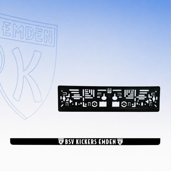 BSV Kickers Emden - Kennzeichenhalter - Teamdealer