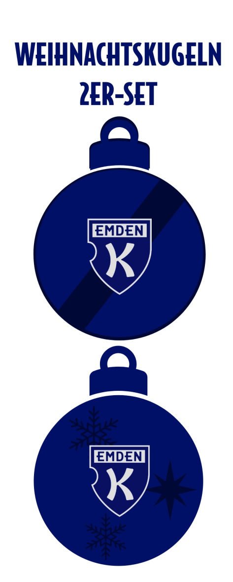 BSV Kickers Emden Weihnachtskugeln Weihnachten - Teamdealer