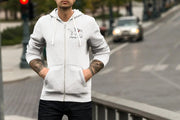 „Camping rockt!“ Zip - Hoodie - Teamdealer