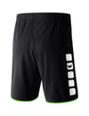 Erima CLASSIC 5-C Shorts - schwarz/green - Teamdealer
