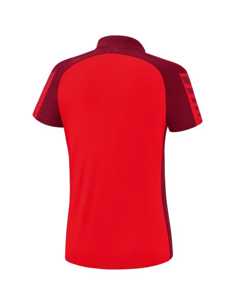 Erima Six Wings Poloshirt - rot/bordeaux - Teamdealer