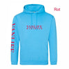 Hawaii Blue Vanlife Hoodie mit Wunschdruckfarbe - Teamdealer
