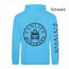 Hawaii Blue Vanlife Hoodie mit Wunschdruckfarbe - Teamdealer