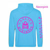 Hawaii Blue Vanlife Hoodie mit Wunschdruckfarbe - Teamdealer