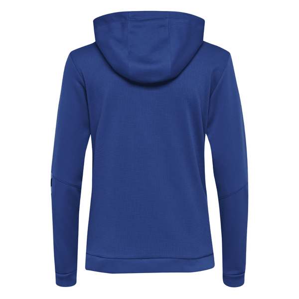 Hummel Authentic Poly Kapuzenjacke Damen blau - Teamdealer