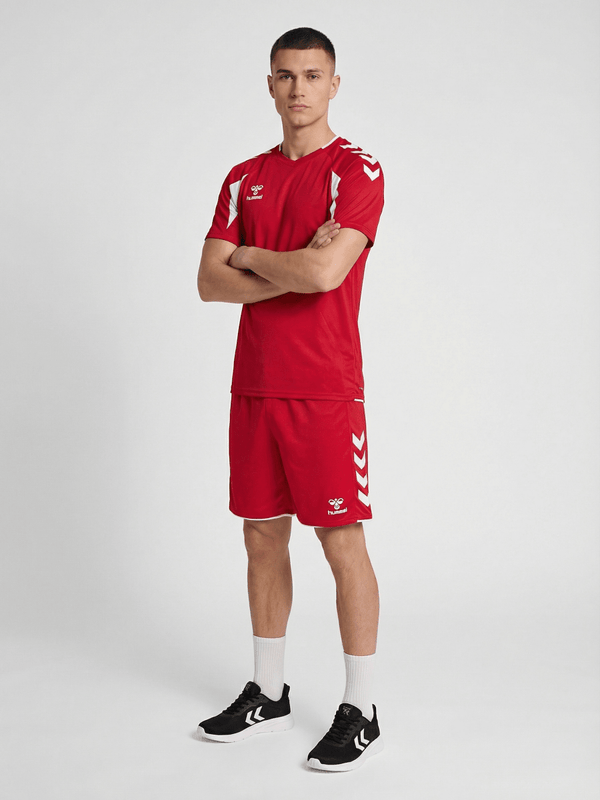 Hummel hmlCORE 2.0 Jersey S/S - Rot / Weiß - Teamdealer