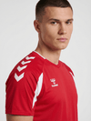 Hummel hmlCORE 2.0 Jersey S/S - Rot / Weiß - Teamdealer