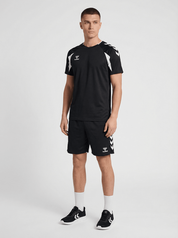Hummel hmlCORE 2.0 Jersey S/S - Schwarz / Weiß - Teamdealer