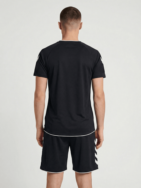 Hummel hmlCORE 2.0 Jersey S/S - Schwarz / Weiß - Teamdealer