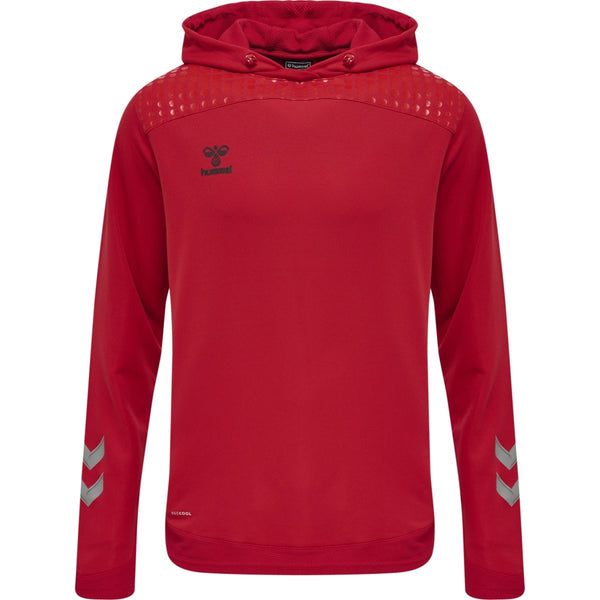 Hummel Lead Poly Hoodie Herren rot - Teamdealer