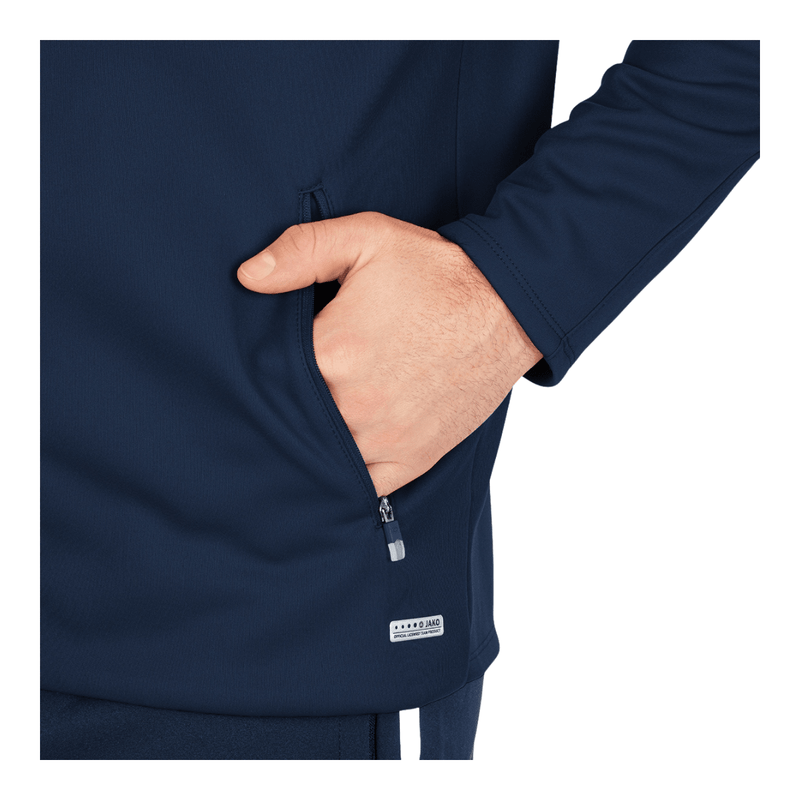 JAKO Kapuzenjacke Champ 2.0 - marine/chili rot - Teamdealer