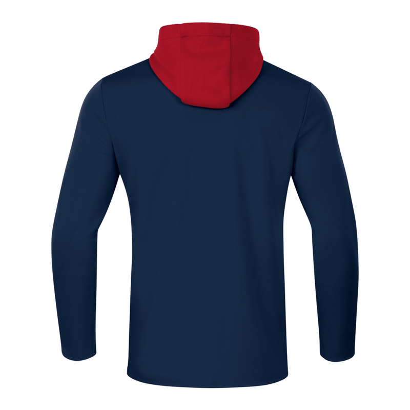 JAKO Kapuzenjacke Champ 2.0 - marine/chili rot - Teamdealer