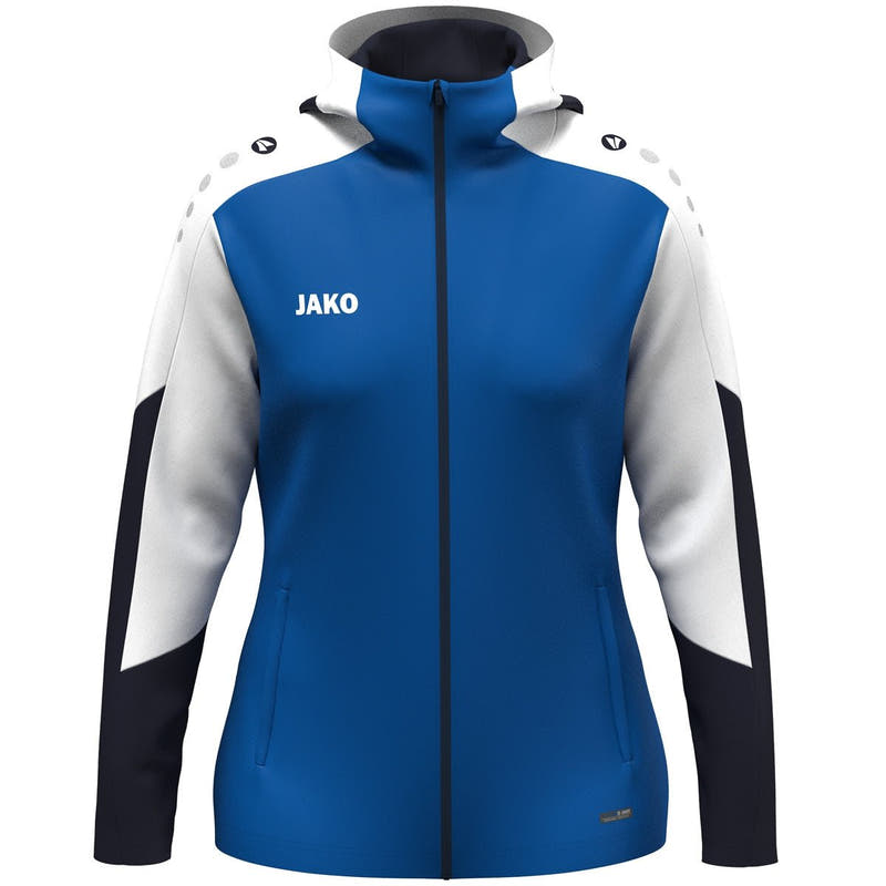 JAKO Kapuzenjacke Dynamic Damen - royal/weiß/marine - Teamdealer