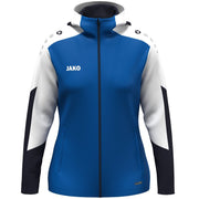 JAKO Kapuzenjacke Dynamic Damen - royal/weiß/marine - Teamdealer