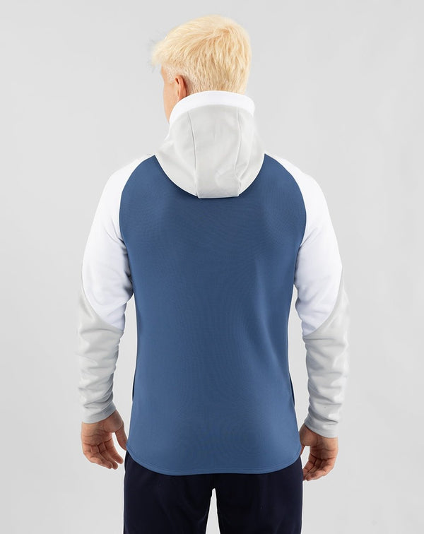 JAKO Kapuzenjacke Dynamic - nachtblau/weiß/hellgrau - Teamdealer