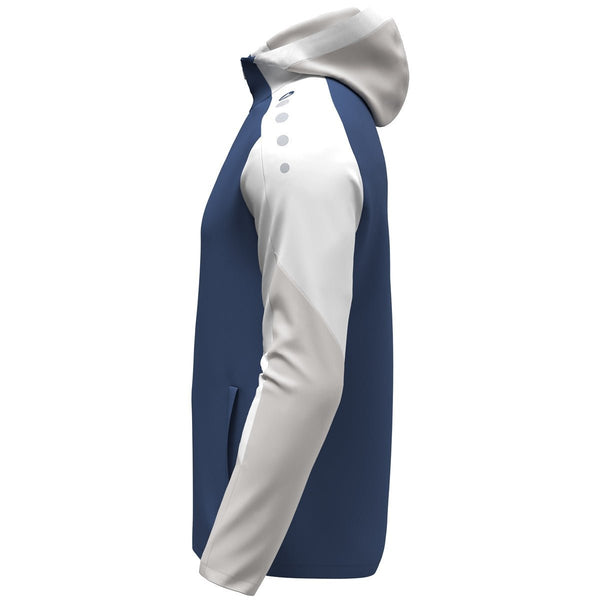 JAKO Kapuzenjacke Dynamic - nachtblau/weiß/hellgrau - Teamdealer