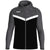 JAKO Kapuzenjacke Iconic - schwarz/anthrazit - Teamdealer