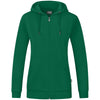 JAKO Kapuzenjacke Organic - grün - Teamdealer