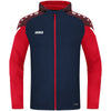 JAKO Kapuzenjacke Performance - marine/rot - Teamdealer