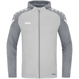 JAKO Kapuzenjacke Performance - soft grey/steingrau - Teamdealer