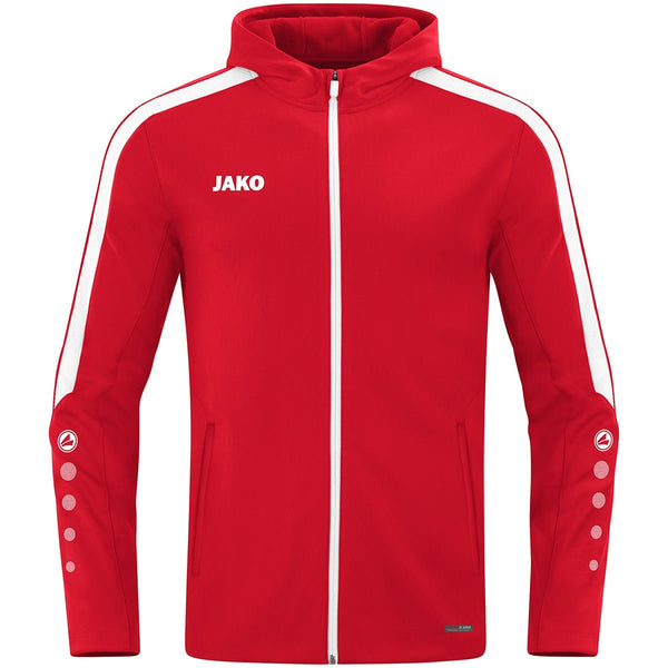 JAKO Kapuzenjacke Power - rot - Teamdealer