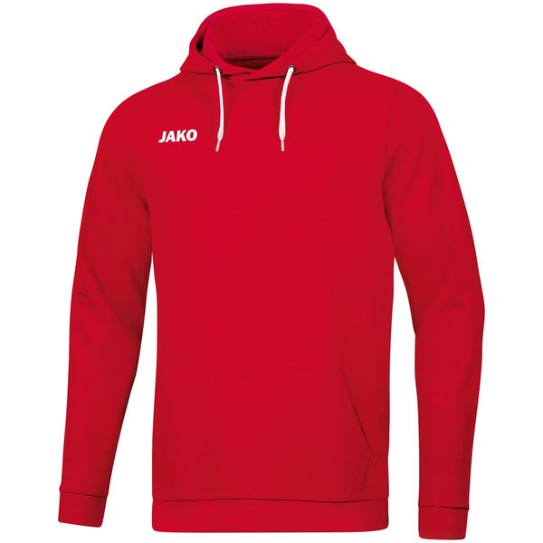 JAKO Kapuzensweat Base - rot - Teamdealer