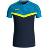 JAKO Polo Iconic - marine/JAKO blau/neongelb - Teamdealer