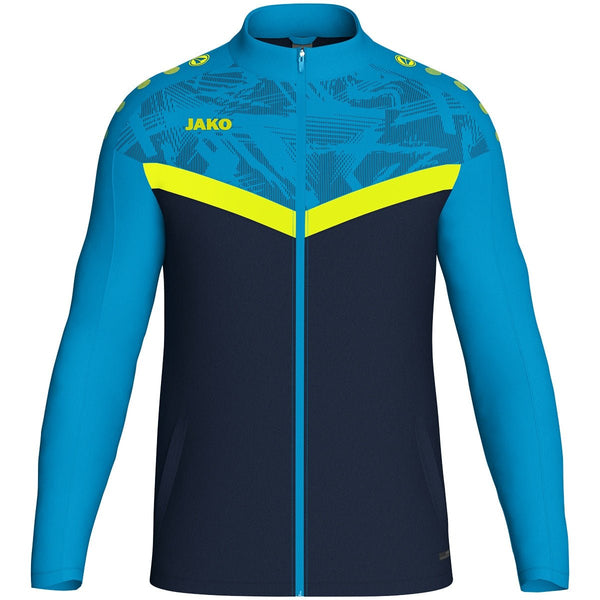 JAKO Polyesterjacke Iconic - marine/JAKO blau/neongelb - Teamdealer