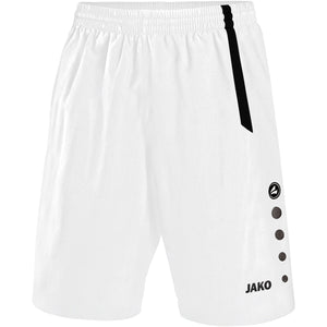 JAKO Sporthose Turin - weiß/schwarz - Teamdealer
