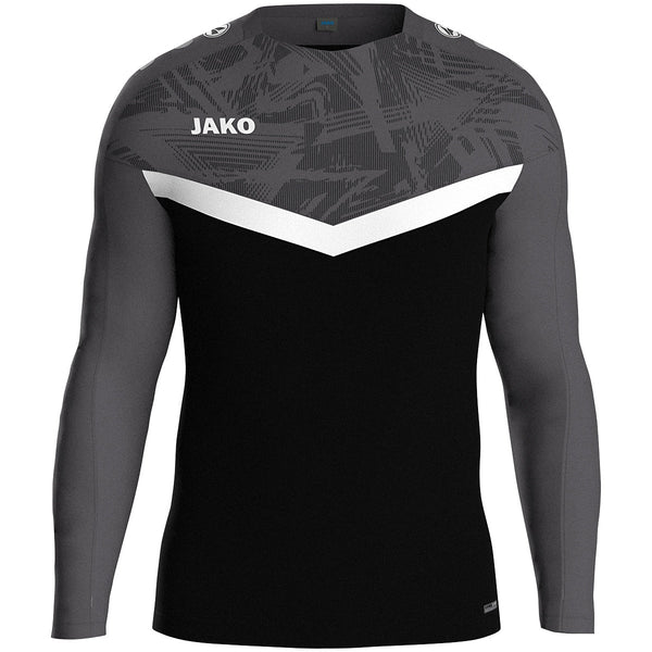JAKO Sweat Iconic - schwarz/anthrazit - Teamdealer