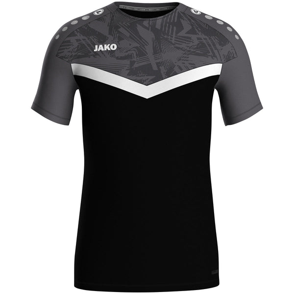 JAKO T-Shirt Iconic - schwarz/anthrazit - Teamdealer