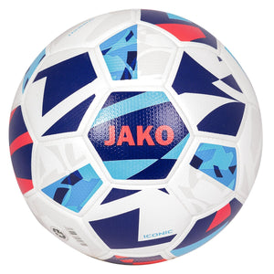 JAKO Trainingsball Iconic weiß/navy/coral 5 - Teamdealer