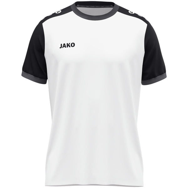 JAKO Trikot Dynamic KA - weiß/schwarz/anthrazit - Teamdealer