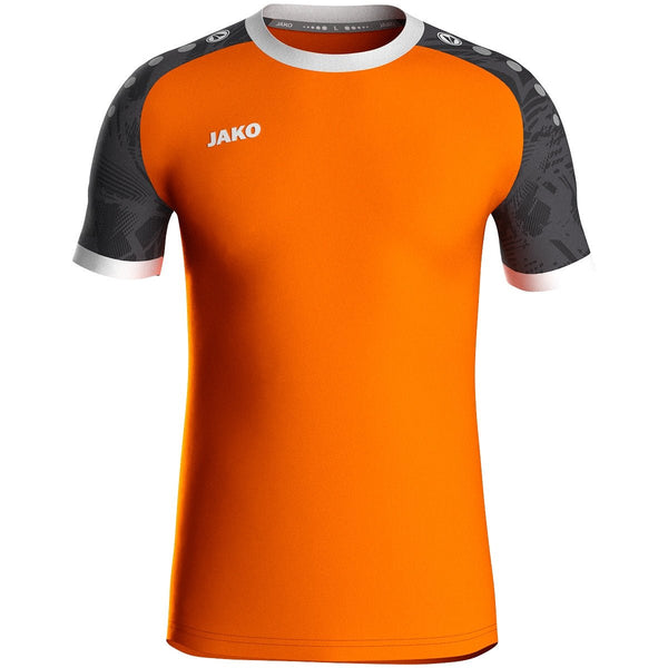JAKO Trikot Iconic KA - neonorange/schwarz - Teamdealer