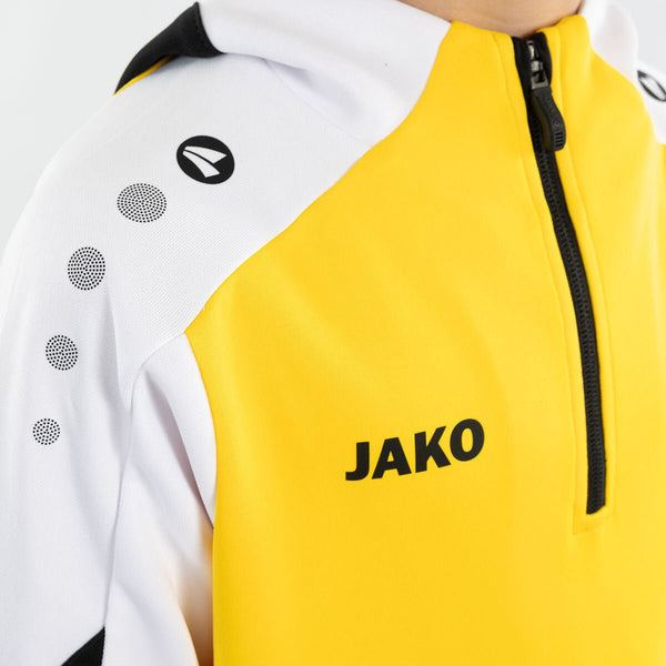 JAKO Zip Hoodie Dynamic - gelb/weiß/schwarz - Teamdealer