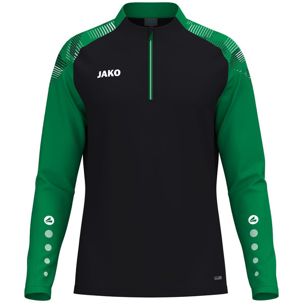 JAKO Ziptop Sonic - schwarz/grün - Teamdealer